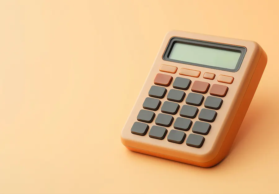 Calculator savings with sales progression